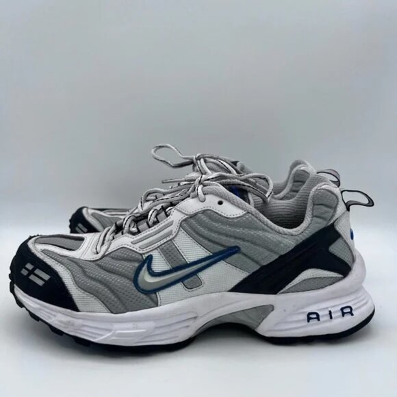 NICE 2007 Nike Air Copious Shoes Mens US10 White Gray 310317-001 Athletic - Picture 6 of 7